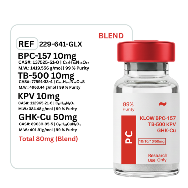 KLOW Blend - GHK-CU + TB-500 + BPC-157 + KPV